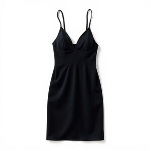 HAMNETT Black Spaghetti Strap Dress